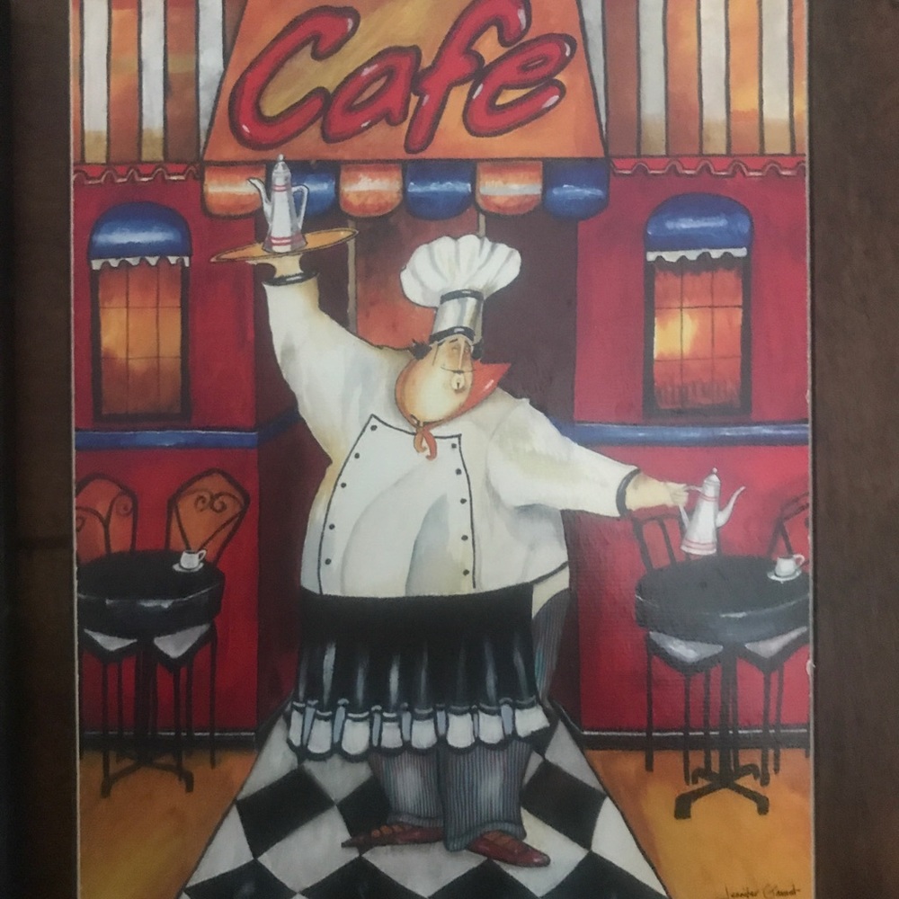 Trio of French Chefs plaques